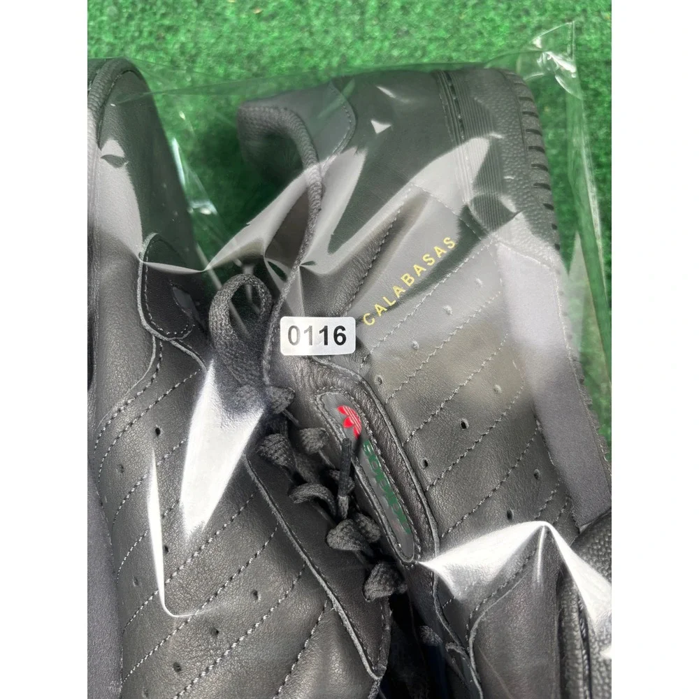 Adidas Yeezy Powerphase Calabasas Core Black Mens Sneakers CG6420 Size 9